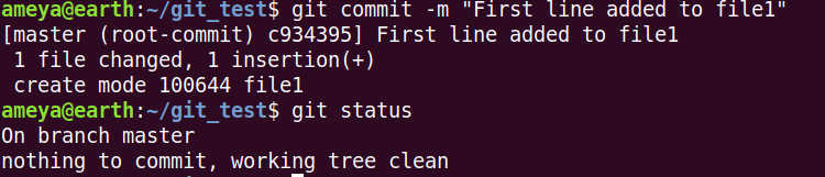 Git commit